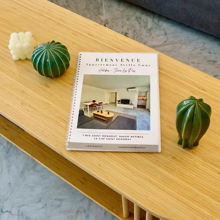 100M Plage Appartement Stella - Coeur Antibes Juan Apartment *