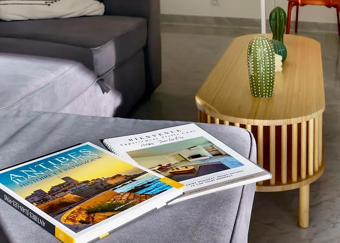 100M Plage Appartement Stella - Coeur Antibes Juan Lejlighed *